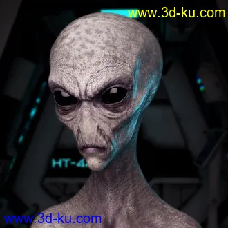 3D打印模型Greylien For Genesis 3 Male的图片
