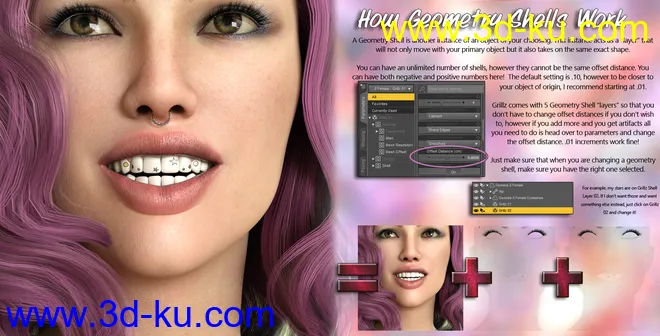 Grillz for Genesis 8模型的图片2