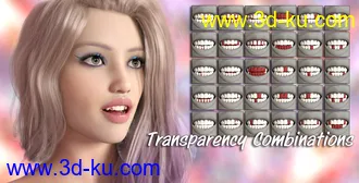 3D打印模型Grillz for Genesis 8的图片