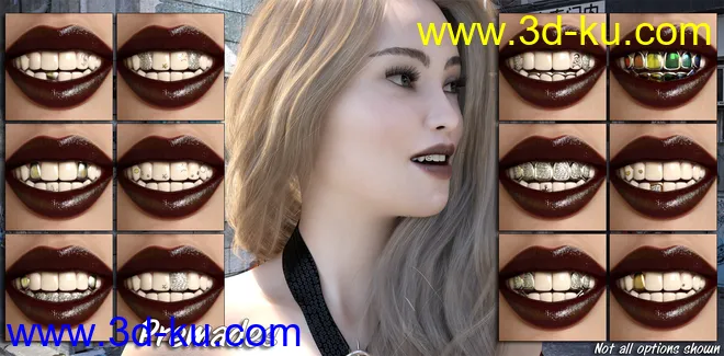 Grillz for Genesis 8模型的图片8