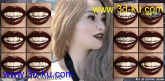 3D打印模型Grillz for Genesis 8的图片