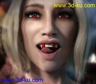 3D打印模型Grillz for Genesis 8的图片
