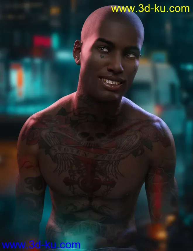 Grillz for Genesis 8模型的图片11