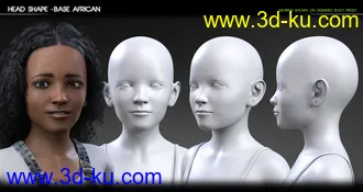3D打印模型Growing Up Faces for Genesis 3 & 8 Female(s)的图片