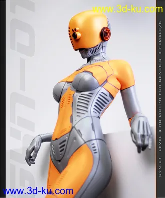 3D打印模型GYN-01 for Genesis 8 Female(s)的图片