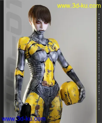 3D打印模型GYN-01 for Genesis 8 Female(s)的图片