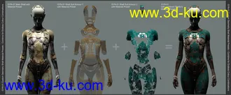 3D打印模型GYN-01 for Genesis 8 Female(s)的图片