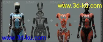 3D打印模型GYN-01 for Genesis 8 Female(s)的图片