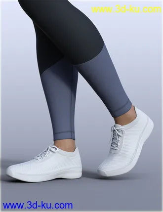 3D打印模型H&C Hoodie & Training Wear for Genesis 8 Female(s)的图片