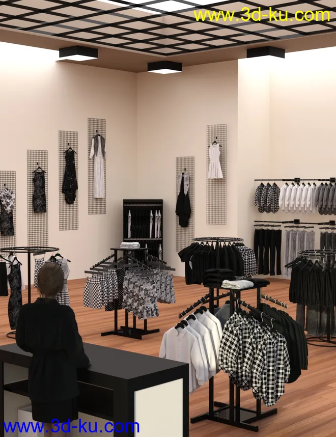 Hang It Up Storefront and Storefront Fillers模型的图片2