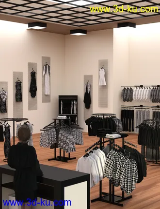 3D打印模型Hang It Up Storefront and Storefront Fillers的图片