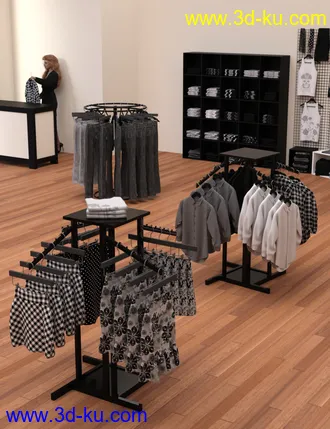 3D打印模型Hang It Up Storefront and Storefront Fillers的图片