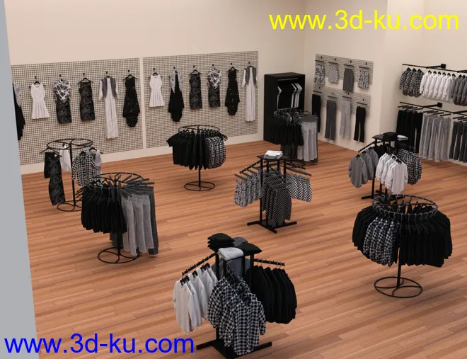Hang It Up Storefront and Storefront Fillers模型的图片4