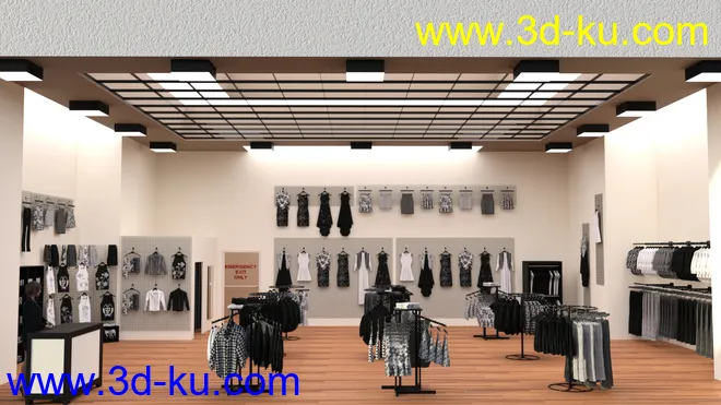 Hang It Up Storefront and Storefront Fillers模型的图片5