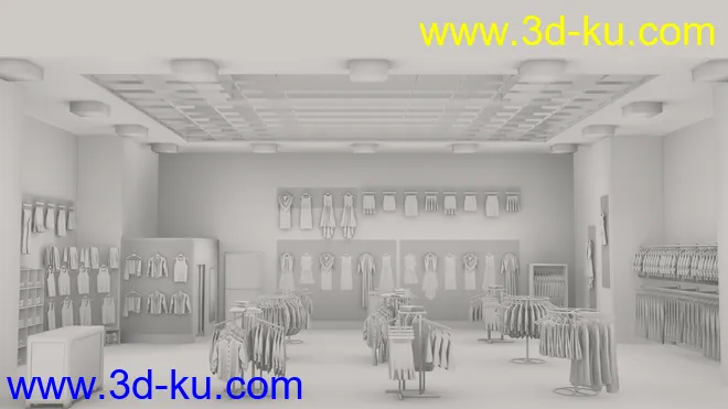 Hang It Up Storefront and Storefront Fillers模型的图片6