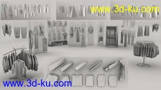 3D打印模型Hang It Up Storefront and Storefront Fillers的图片