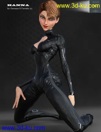 3D打印模型Hanna for Genesis 8 Female的图片