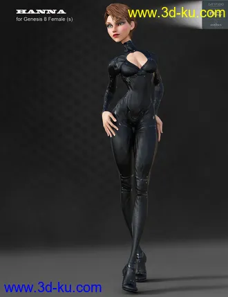 3D打印模型Hanna for Genesis 8 Female的图片