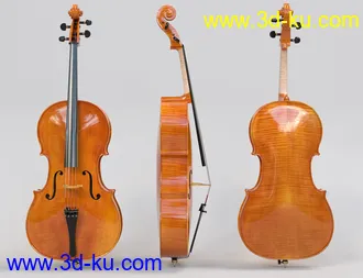 3D打印模型HD Cello and Poses for Genesis 8的图片