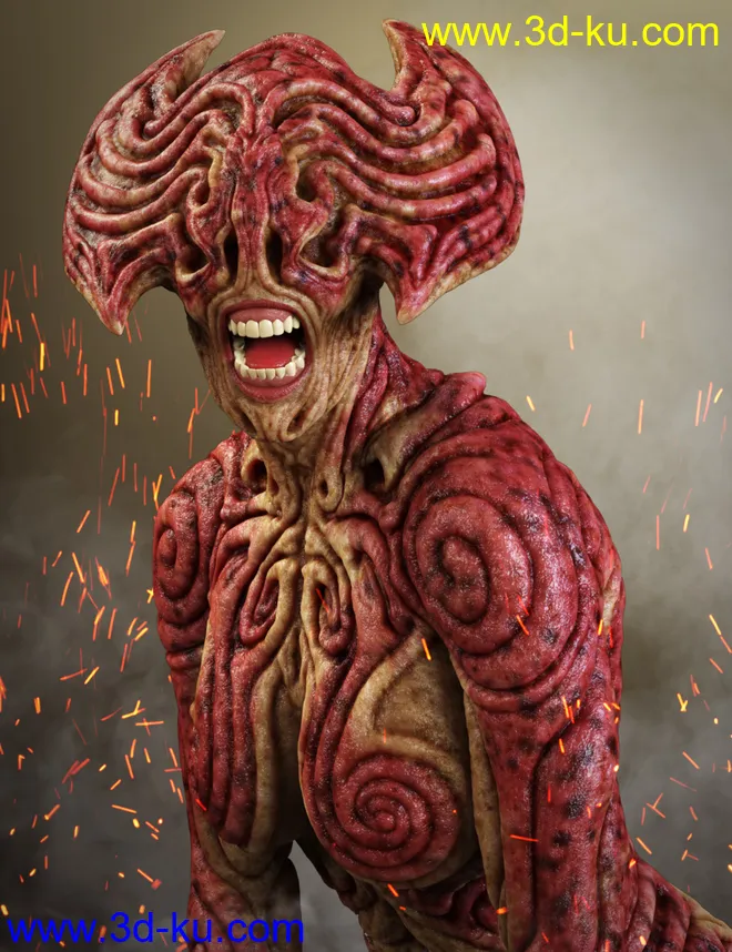 Hell Ambassador HD for Genesis 8 Female模型的图片1