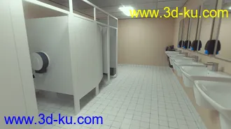 3D打印模型High School Bathroom的图片