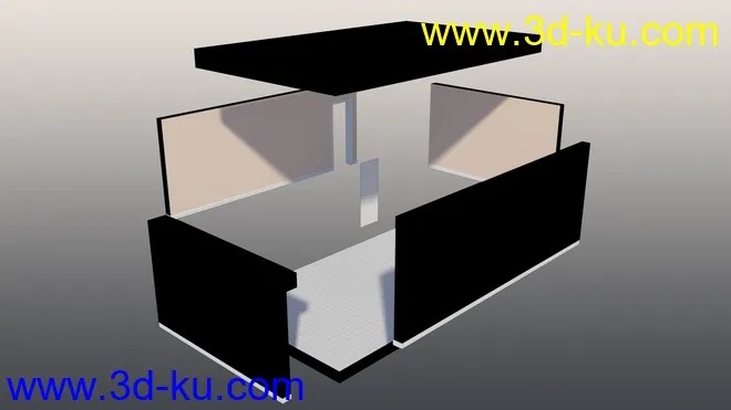 High School Bathroom模型的图片8