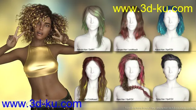 Hinky's Hair Salon Shaders模型的图片6