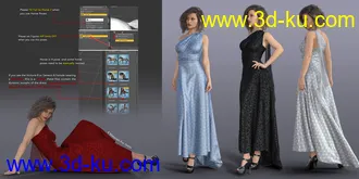 3D打印模型Horse and Rider Poses and Dress for Genesis 8的图片