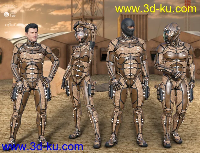 Hydron Suit Expansion Pack模型的图片4