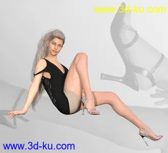 3D打印模型I Love High Heels, Poses and Shoes for Genesis 8 Female(s)的图片
