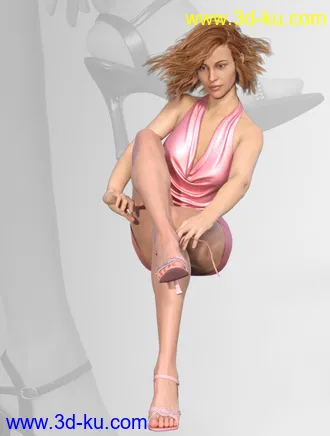 3D打印模型I Love High Heels, Poses and Shoes for Genesis 8 Female(s)的图片