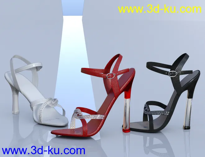 I Love High Heels, Poses and Shoes for Genesis 8 Female(s)模型的图片19