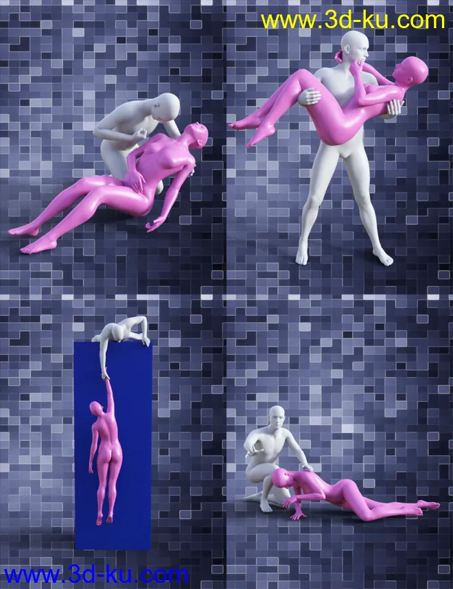 I Will Save You Poses for Genesis 8 Female(s) and Male(s)模型的图片5