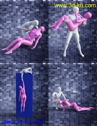 3D打印模型I Will Save You Poses for Genesis 8 Female(s) and Male(s)的图片