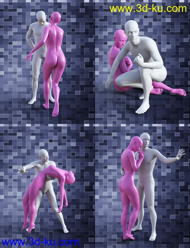 I Will Save You Poses for Genesis 8 Female(s) and Male(s)模型的图片6