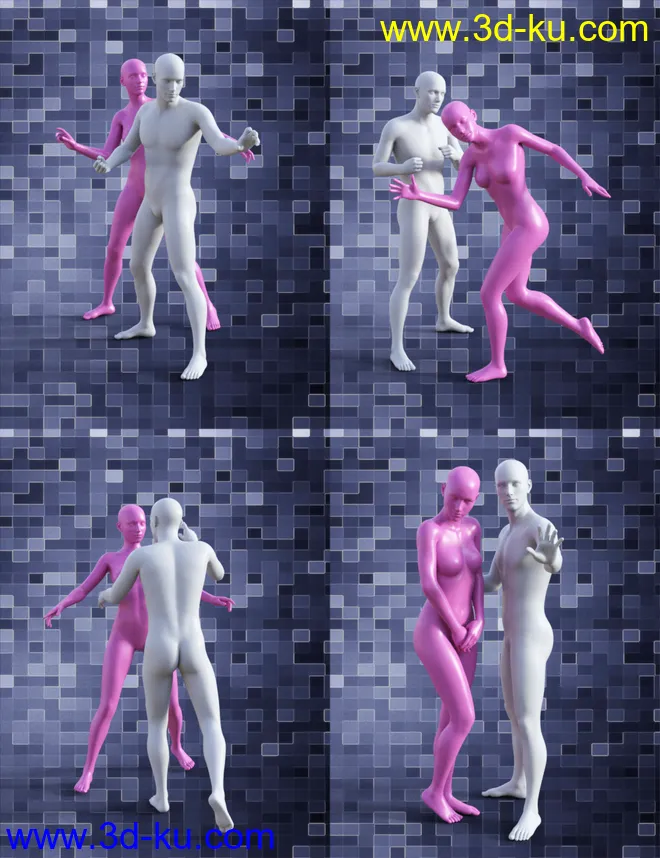 I Will Save You Poses for Genesis 8 Female(s) and Male(s)模型的图片7