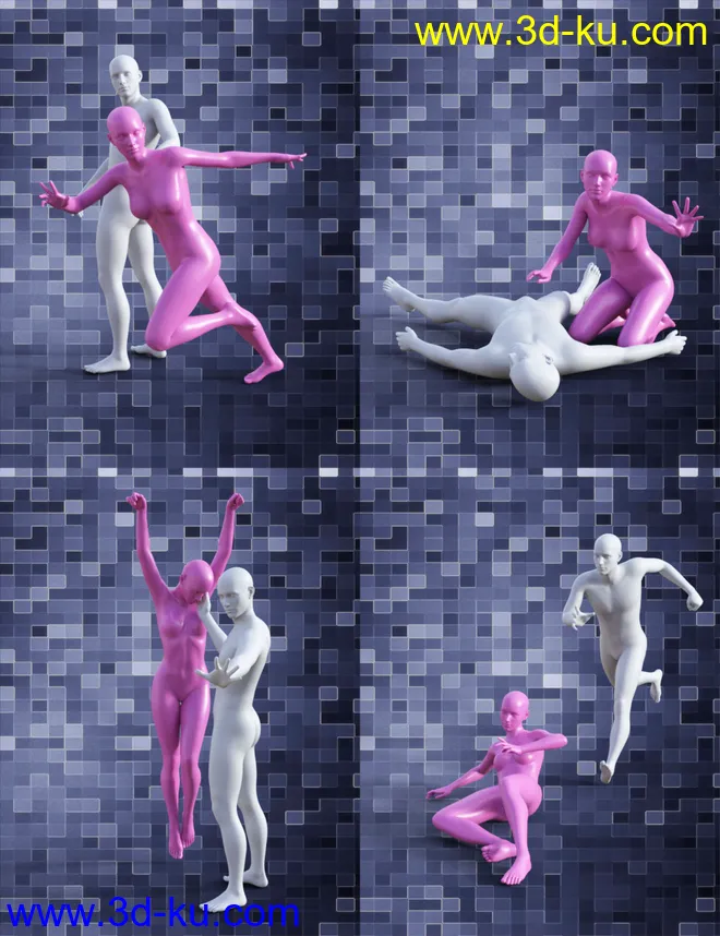 I Will Save You Poses for Genesis 8 Female(s) and Male(s)模型的图片10