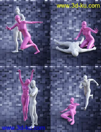 3D打印模型I Will Save You Poses for Genesis 8 Female(s) and Male(s)的图片