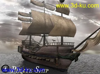 3D打印模型i13 Pirate Ship的图片