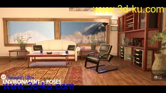 3D打印模型i13 Therapist's Office Environment and Poses的图片
