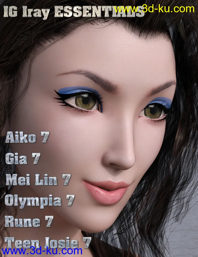 IG Iray Essentials 6 Pack模型的图片13