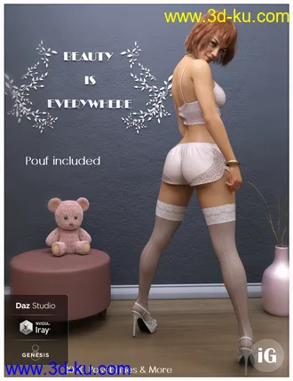 3D打印模型iG Sweet & Sassy Pose Collection Vol. 3 for Genesis 8 Female(s)的图片