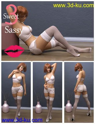 3D打印模型iG Sweet & Sassy Pose Collection Vol. 3 for Genesis 8 Female(s)的图片