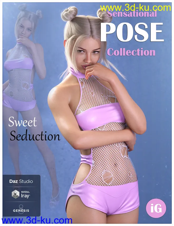 iG Sweet Seduction Poses for Genesis 8 Female(s)模型的图片1