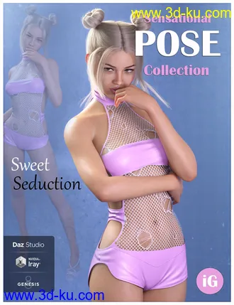 3D打印模型iG Sweet Seduction Poses for Genesis 8 Female(s)的图片