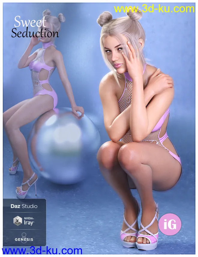 iG Sweet Seduction Poses for Genesis 8 Female(s)模型的图片2