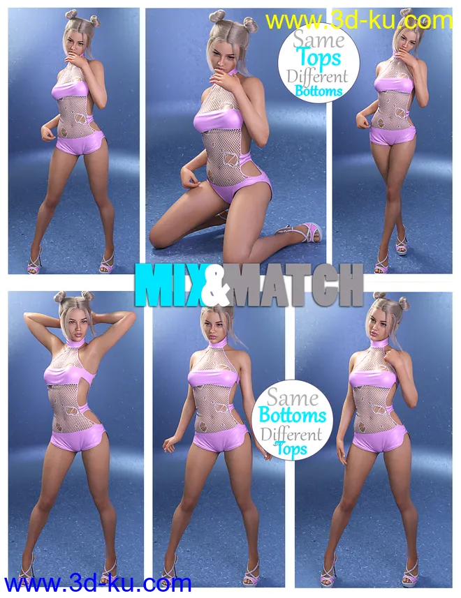 iG Sweet Seduction Poses for Genesis 8 Female(s)模型的图片8