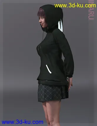 3D打印模型Inaru HD & Smile HD Expression for Genesis 8 Female的图片