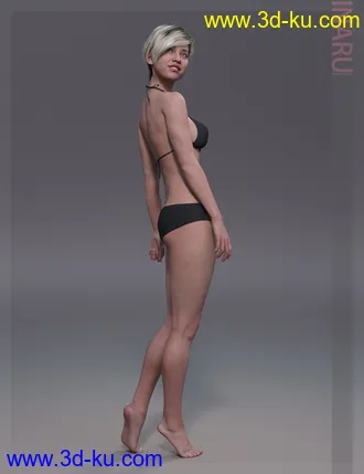 3D打印模型Inaru HD & Smile HD Expression for Genesis 8 Female的图片