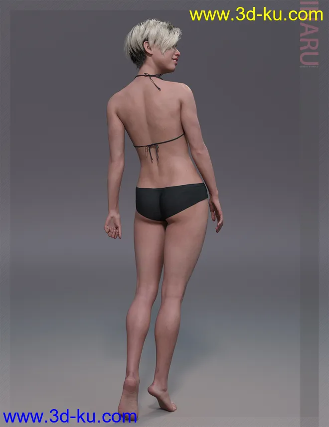 Inaru HD & Smile HD Expression for Genesis 8 Female模型的图片9